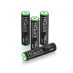 Hiquick AAA AA Rechargeable Batteries 1100/2800mAh 1.2V / 8 Slots Charger Lot