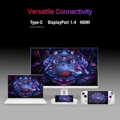 Gaming Monitor 27 1440P 180Hz 1ms USB C HDR ASUS ROG Strix XG27ACG-W