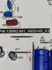 Vizio P650D108DB Power Supply/LED Driver for Vizio V655-H19 V655-H9