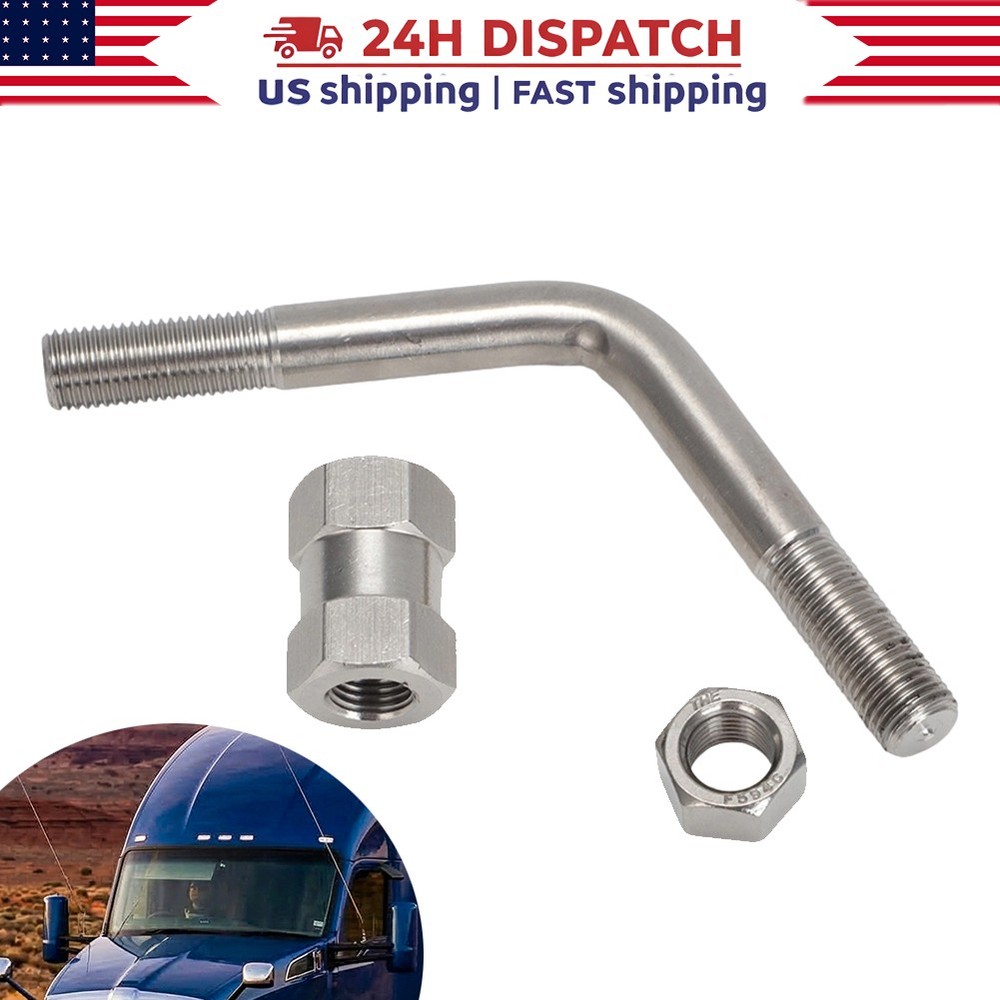 For Universal Cb Radio Antenna Shaft -Stainless Steel Shaft Kit Replacement USA
