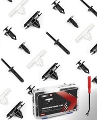 6 in 1 Wrangler Fender Flare Clips, Fastener Retainer Clips Compatible 150pcs