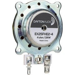 Dayton Audio EX25FHE2-4 Framed High Efficiency 25mm Interchangeable Hardware Mou