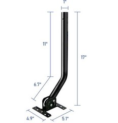 Amplified HDTV Antenna UHF VHF 200 Mile 4K 1080P Indoor Outdoor FM + Cable/Pole