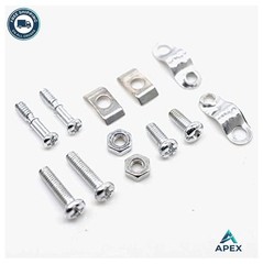 10PCS VGA Male Female DB15 HD15 15 Pin Solder Cup Connectors Kit With Hoods