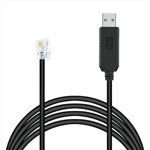 Radar Detector Cable, USB to RJ11 Plug Cable,for Uniden R1 To 3.3FT