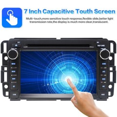 Car Radio Stereo CD DVD Player Carplay For GMC Chevrolet Yukon Silverado Tahoe