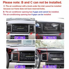 Car Stereo Radio GPS Navi Android 15 Apple Carplay For Toyota Corolla 2003-2008