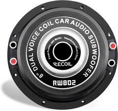 Durable 8-Inch Dual Voice Coil Subwoofer | 400W Peak Power | Car Audio Upgrade