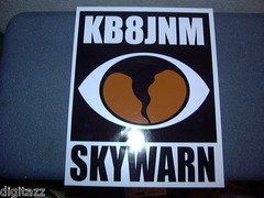 Large SKYWARN Magnetic Custom Callsign NWS Storm Spotter Sign ARES RACES ecom
