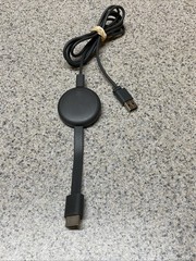 Google Chromecast 3rd Gen NC2-6A5 1080p HDMI Media Streamer w/ Charger Tested