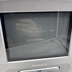 Magnavox 9 Inch CRT TV With REMOTE! DVD Player, Composite Video (9MDPF20)