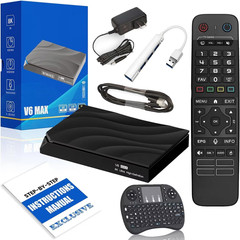 Vseebox V6 Max 2026 Kit with HDMI Cable, Remote, Setup Guide & Power Adapter