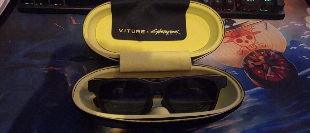 Limited Edition VITURE x Cyberpunk XR Smart Glasses, Pro Dock & Switch 2 Holder.
