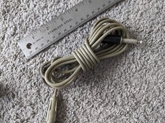 VINTAGE VIETNAM WAR ERA MICROPHONE STAND JAPAN STAMP SWITCHCRAFT SCREW IN PLUG