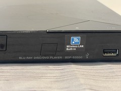 Sony BDP-S3200 Blu-Ray DVD Player HDMI W/ Power Cord & Remote Fully Tested WIFI