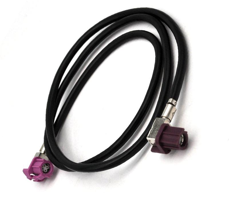 4-Core FAKRA Retrofit CIC Monitor HSD Cable 0.8m For BMW E87 E90 E70 E60 F01 F10