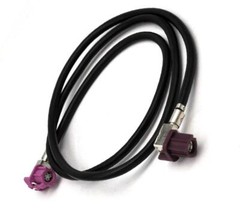 4-Core FAKRA Retrofit CIC Monitor HSD Cable 0.8m For BMW E87 E90 E70 E60 F01 F10