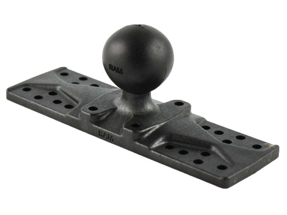 RAM Composite 6.25″ x 2″ Universal Marine Electronics Base Plate with 1.5″ Ball
