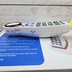 Clarity XLC2+ Cordless Phone Big Buttons Dect 6.0 Loud Speaker Talking Caller ID