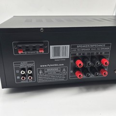 Pyle PT272AUBT 300W 4-Channel Bluetooth Stereo Receiver Amplifier AM/FM USB SD