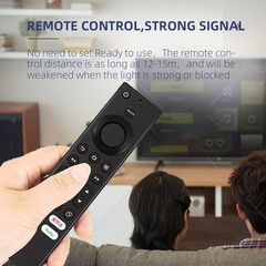 NS-RCFNA-21 CT-RC1US-21 IR Remote Control Fit for Toshiba or Insignia Fire TV