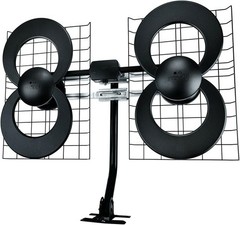 ClearStream 4 UHF Indoor/Outdoor TV Antenna 70+ Mile Range 4K 8K UHD w/ 20″ Mast