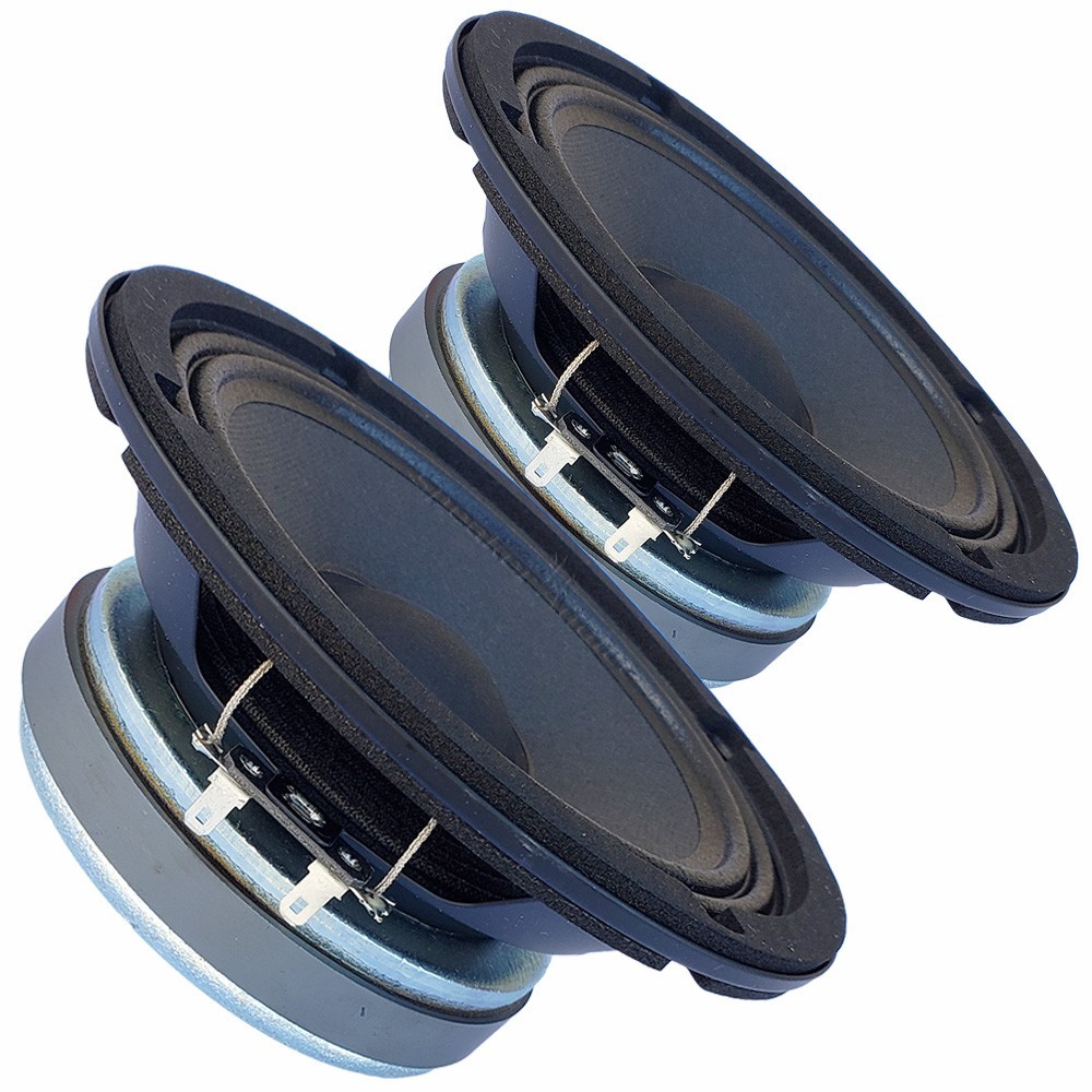 Pair Faital PRO 6FE200 6.5″ Midrange Woofer Voice Speaker 8ohm 260W 95dB 1.5″ VC