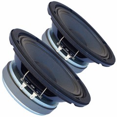 Pair Faital PRO 6FE200 6.5″ Midrange Woofer Voice Speaker 8ohm 260W 95dB 1.5″ VC