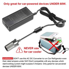 AC To DC 110V To 12V 5A/10A Car Cigarette Lighter Socket Converter Power Adapter