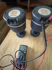 PAIR DuKane 5A-540 alnico compression drivers (Coral M100) 16ohm Working!