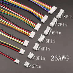 5Sets Mini Micro JST PH2.0 2.0Mm Pitch 2/3/4/5/6/7/8 Pin Connectors Female and M