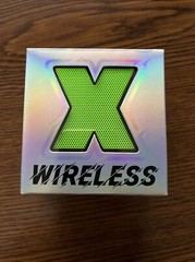 One Mini Portable Bluetooth Speaker in Black/Green Approx: 1.9″ X 1.5″ X 1.9″