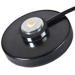 HYS NMO Mount Magnetic Base for Car Diameter: 90mm/ 3.54″, Black&silvery
