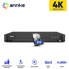 ANNKE 4K/3K/5MP 16CH/32CH Digital Video Recorder 5in1 DVR for Security Camera