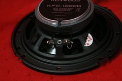 Kenwood KFC-1666R 6.5 inch 300W Max 2-Way Speakers, NEW, #N1