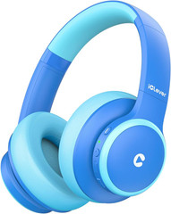 BTH26 Active Noise Cancelling Headphones for Kids, 60H Play Time, Safe Volume 80