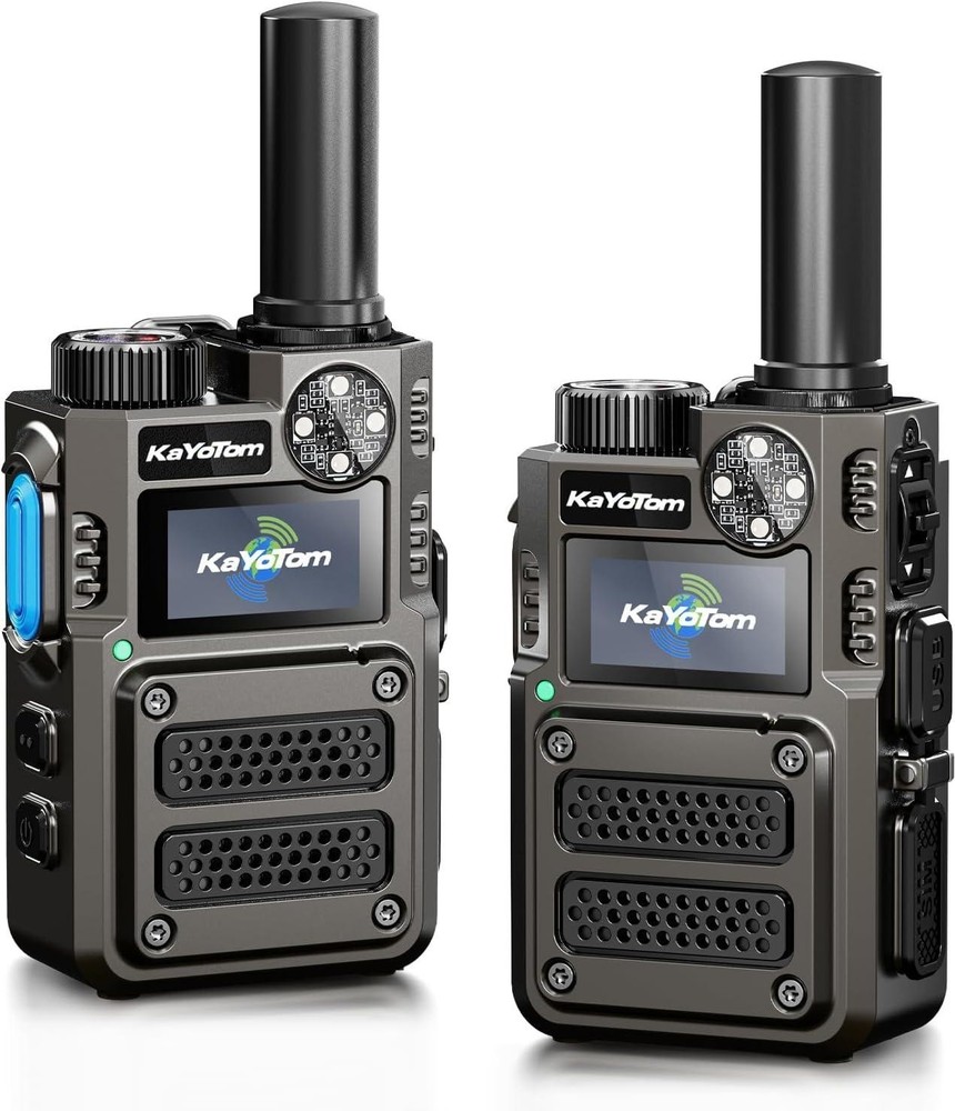 2 PACK-(Lifetime Free) Unlimited Range Long Range Walkie Talkies for Adults