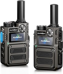 2 PACK-(Lifetime Free) Unlimited Range Long Range Walkie Talkies for Adults