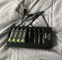 ✅ NEW! BEVIGOR Rechargeable AA & AAA Batteries with 8 Bay Smart Battery Charger