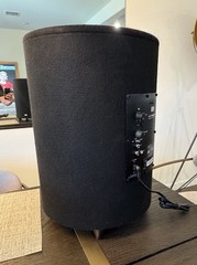 Dual (2) OSD Audio Nero Tubebass10 powered subwoofer (s) cylindrical