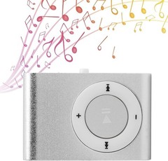 Durable Back Clip MP3 Player – Bluetooth, 8GB, Perfect for Travel & Exercise