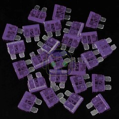 25pc 40Amp Medium Blade Fuse Assortment Auto Car Motorcycle SUV FUSES Kit ATM