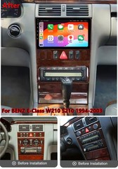 9″ For 1994-2003 Mercedes-Benz E-Class W210 S210 Carplay Stereo Radio GPS Player