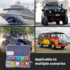 Car Add-circuit Medium Fuse TAP Adapter Standard ATO ATC Auto Blade Fuse Holder
