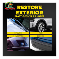 Meguiar’s Ultimate Black Plastic Restorer, 16OZ 1 Count (Pack of 1), As Shown