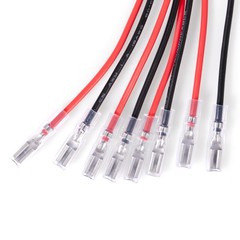 Mini Spade Terminal Wires Quick Connect Female Tabs Set