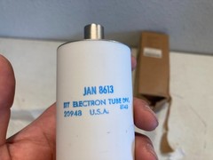 ITT JAN 8613 Hydrogen Thyratron Transmitting Electron tube NOS NEW