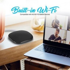 Wireless Streaming Receiver, Easy Plug-and-Play Digital Wi-Fi Multimedia File St