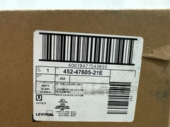 Leviton 21 in. Structured Media Enclosure White 47605-21E (OB)