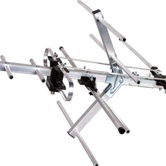 Five Star Yagi Satellite HD TV Antenna up to 200 Mile Long Range, Attic or Roof